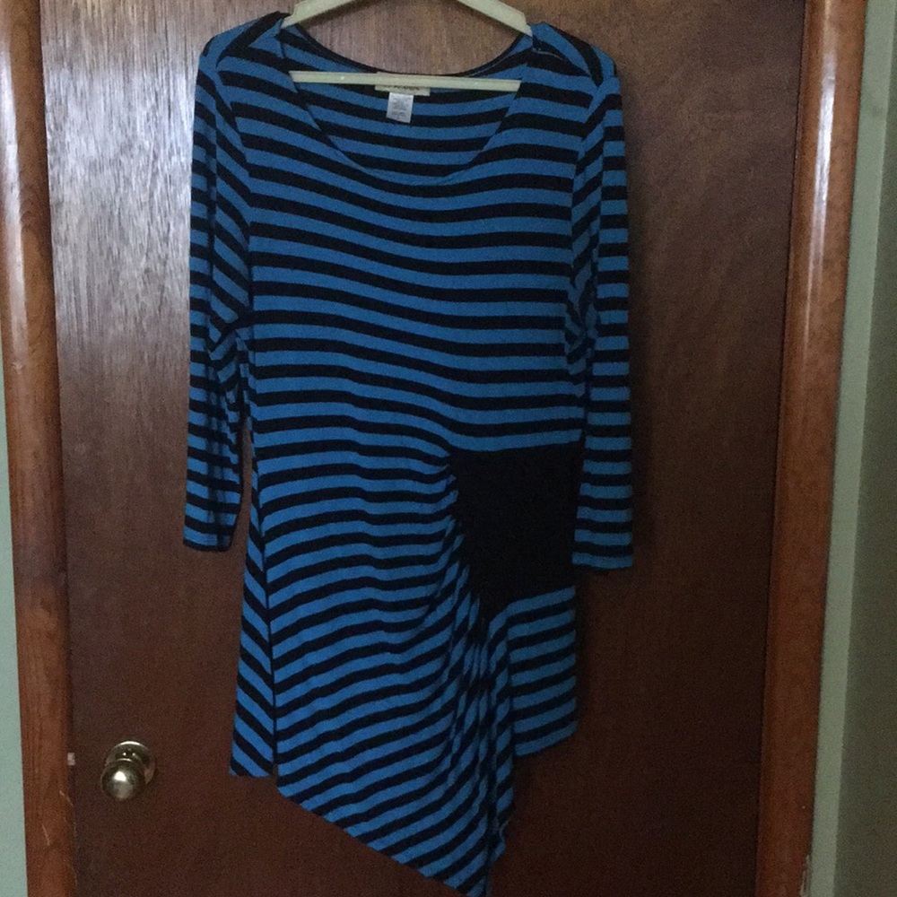 Vintage Davina 80s retro asymmetrical tunic